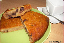 upečená a nakrájená bábovka