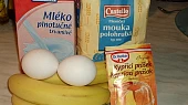 Banánové lívance, suroviny