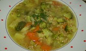 Brokolicovo-ovesná polévka, Brokolicovo-ovesná polévka
