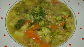 Brokolicovo-ovesná polévka, Brokolicovo-ovesná polévka
