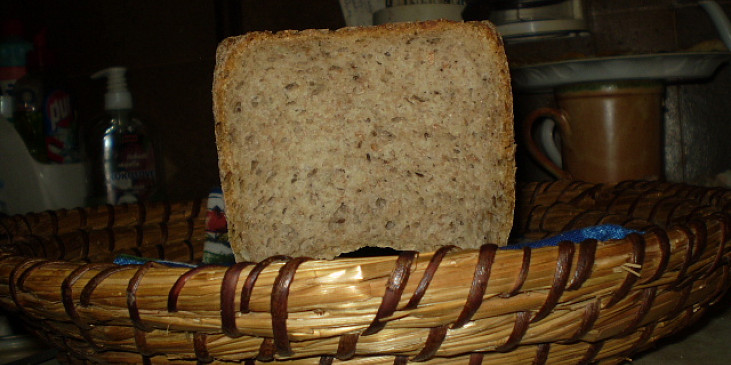 Celozrnný kefírový chleba