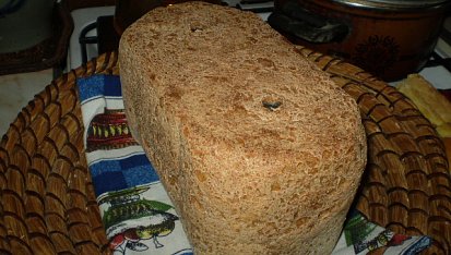 Celozrnný kefírový chleba s dýní, Celozrnný kefírový chleba