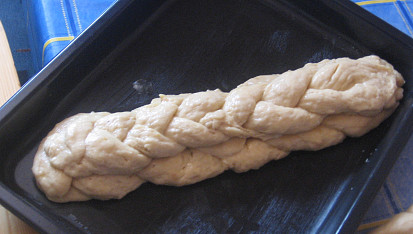 Cukrářská vánočka (mazanec)