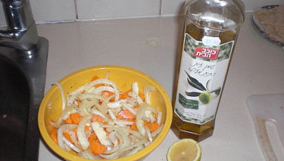 Fenyklovy salat s mrkvi