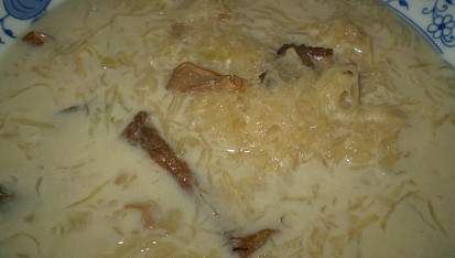 Houbová zelňačka - slovenská, Houbová zelňačka-slovenská