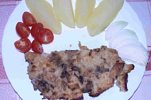 na talíři