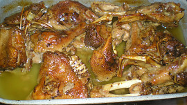 Husa a kachna pečená
