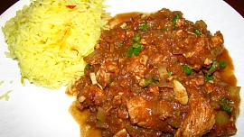 Indicke kura na sposob vindaloo / wok