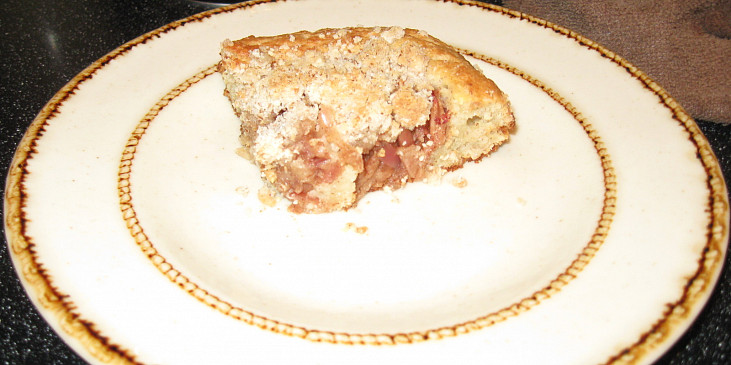 Jablkový koláč s mandlemi a ricottou