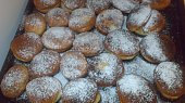 Jemné koblížky z DP, můj první pokus,ale jsou výborné
