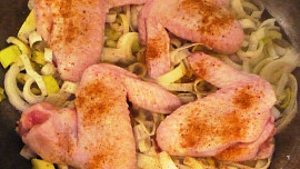 Křidélka na zelenině