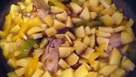 Křidélka na zelenině