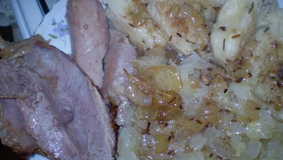 Krůtí stehýnka na hlívě-jednoduchá a dobrá, Krůtí stehýnka na hlívě