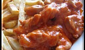 Kuřecí čína s nivou a kečupem