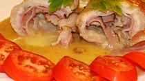 Kuřecí kapsa s pravými olomouckými tvarůžky