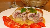 Kuřecí kapsa s pravými olomouckými tvarůžky