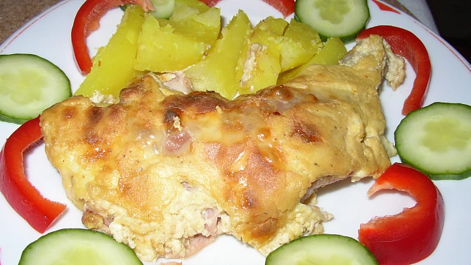 Kuřecí masíčko s pěnovou omáčkou