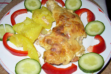 upečeno