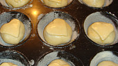 Kynuté muffiny, Před závěrečným kynutím