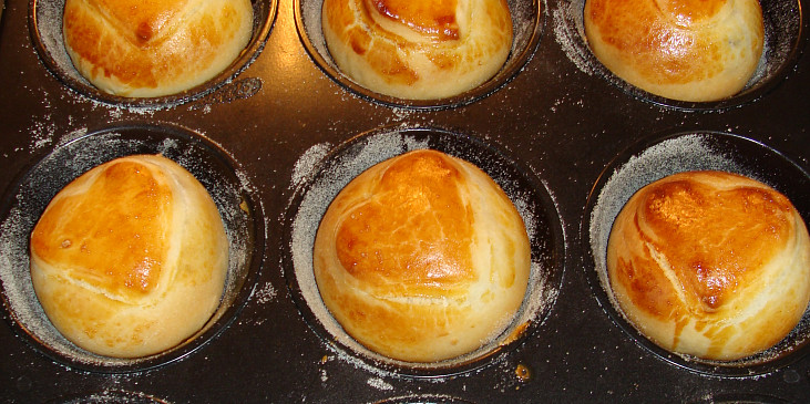 Kynuté muffiny (Právě upečené)