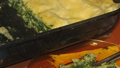 Lasagne se špenátem