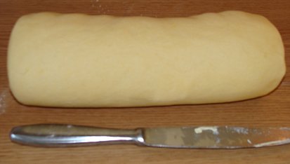 Linecké citronové - křehké, Hotové těsto