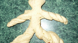 Kynutý čert a Mikuláš (pajtáše)
