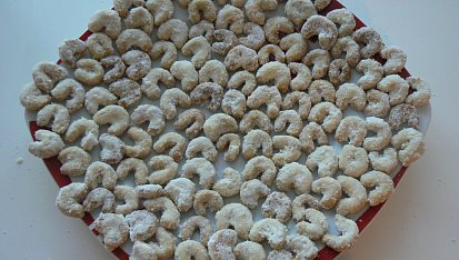 Mini vanilkové rohlíčky