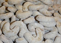 Mini vanilkové rohlíčky