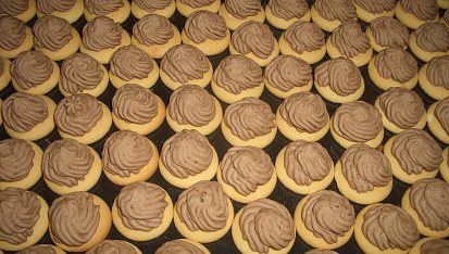 Nugetové (nutellové) špičky