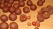 Oříškové pralinky, Tvarování
