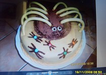 Pavoučí dort