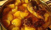 Pečené kuře se zeleninou (pečení společně s bramborami)