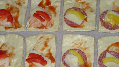 Plněné šátečky