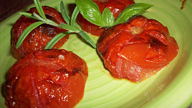 Rajčata z grilu - trouby