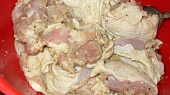Rančerské kuře 2., naložené maso
