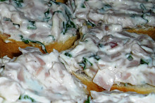 Šunkové s petrželkou
