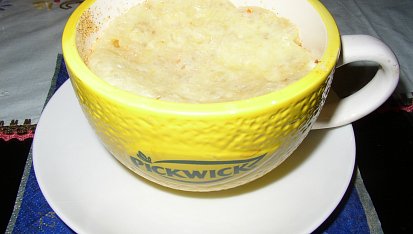 Smažený sýr bez smažení, uvařeno