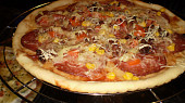 Těsto na pizzu II., Pikantní ze sušenou cibulí