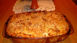 Těstovinový dort Timballo