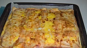 Toustová  "pizza" - rychlá večeře, rychlá pizza