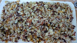 Vánoční hruškový závin