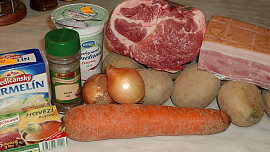 Vepřová krkovice s bramborem v PH