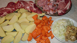 Vepřová krkovice s bramborem v PH