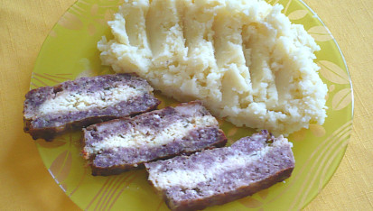 Vrstvený masový bochník, Vrstvené mäso