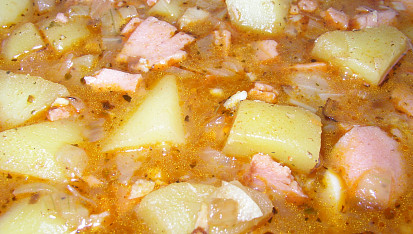 Vuřt guláš, detail