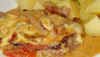 Zapečená vepřová krkovička
