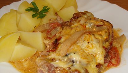 Zapečená vepřová krkovička