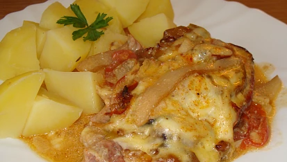 Zapečená vepřová krkovička