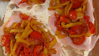 Zapečená vepřová krkovička, Před vložením do trouby